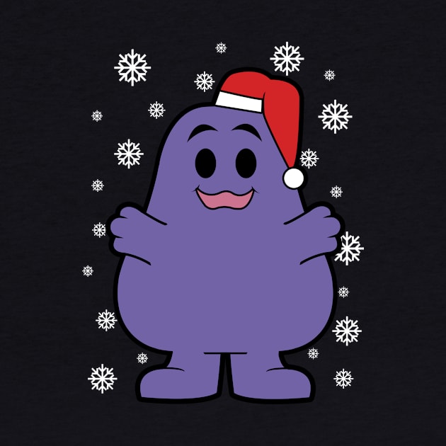 Grimace Christmas by liora natalia